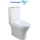 Унитаз-компакт безободковый SantiLine SL-5044 с тонкой крышкой микролифт (система смыва Торнадо) - фото, картинка Унитаз-компакт безободковый SantiLine SL-5044 с тонкой крышкой микролифт (система смыва Торнадо) - фото