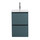 Тумба подвесная с раковиной BelBagno 40 см UNO-MINI-400-2C-SO-AO, голубой матовый - фото, картинка Тумба подвесная с раковиной BelBagno 40 см UNO-MINI-400-2C-SO-AO, голубой матовый - фото