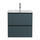 Тумба подвесная с раковиной BelBagno 60 см UNO-MINI-600-2C-SO-AO, голубой матовый - фото, картинка Тумба подвесная с раковиной BelBagno 60 см UNO-MINI-600-2C-SO-AO, голубой матовый - фото