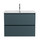 Тумба подвесная с раковиной BelBagno 90 см UNO-MINI-900-2C-SO-AO, голубой матовый - фото, картинка Тумба подвесная с раковиной BelBagno 90 см UNO-MINI-900-2C-SO-AO, голубой матовый - фото