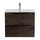 Тумба подвесная с раковиной BelBagno 50 см MARINO-CER-MINI-500-2C-SO-RNG-P, rovere nature grigio - фото, картинка Тумба подвесная с раковиной BelBagno 50 см MARINO-CER-MINI-500-2C-SO-RNG-P, rovere nature grigio - фото