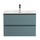 Тумба подвесная с раковиной Belbagno 70 см KRAFT-700-2C-SO-AO (раковина BB700ETL) голубой матовый - фото, картинка Тумба подвесная с раковиной Belbagno 70 см KRAFT-700-2C-SO-AO (раковина BB700ETL) голубой матовый - фото