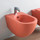 Биде подвесное ArtCeram File 2.0 FLB001 14 00 rosso corallo - фото, картинка  Биде подвесное ArtCeram File 2.0 FLB001 14 00 rosso corallo - фото