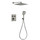 Душевая система для душа с термостатом Grocenberg GB5040NK, никель - фото 
