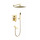 Душевая система для ванны Grocenberg GB5089GO-1, золото - фото 