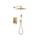 Душевая система для ванны Grocenberg GB5089MG-3, матовое золото - фото 