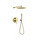 Душевая система для ванны Grocenberg GB5099GO-3, золото - фото 