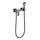 Набор для гигиенического душа Grocenberg GB101N-BG, графит - фото 