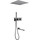 Душевая система для ванны с термостатом Abber Daheim AF8254NG, никель - фото 