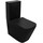 Унитаз-компакт безободковый Azario Black King AZ-8303-D с тонкой крышкой микролифт, чёрный матовый - фото, картинка Унитаз-компакт безободковый Azario Black King AZ-8303-D с тонкой крышкой микролифт, чёрный матовый - фото