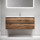 Тумба подвесная с раковиной-столешницей Sancos Urban 120 см UR120-1ECH, дуб чарльстон (раковина Element CN7006) - фото 