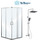 Набор 2 в 1: Душевое ограждение BelBagno (75-90)х(75-90) см UNIQUE-A-2-75/90-C-Cr + Душевая стойка BelBagno DUE-DOCM-CRM - фото, картинка  Набор 2 в 1: Душевое ограждение BelBagno (75-90)х(75-90) см UNIQUE-A-2-75/90-C-Cr + Душевая стойка BelBagno DUE-DOCM-CRM - фото
