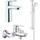 Набор смесителей 3 в 1 для ванны с коротким изливом Grohe BauEdge 1000180 - фото 