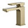 Смеситель для раковины Gappo G17-3 G1017-3, золото сатин - фото 