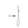 Душевая система для душа с термостатом Boheme Fusion 131-SYS-CR (со скрытой частью) - фото 