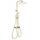 Душевая стойка с термостатом Wonzon & Woghand Muse WW-B3112-BG, золото брашированное - фото 