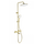 Душевая стойка с термостатом Wonzon & Woghand WW-B3069-BG, золото брашированное - фото 