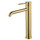 Смеситель для раковины высокий Wonzon & Woghand Stick WW-88239017-BG, золото - фото 