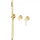 Смесители для душа Wonzon & Woghand Stick WW-838017-BG (со скрытой частью) золото - фото 