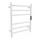 Полотенцесушитель электрический Abber Standard П6 630x500 мм AH4606MW, белый матовый - фото 