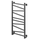 Полотенцесушитель электрический Veconi Barro-C П10 500x1000 мм B10050B-C, чёрный - фото 