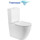 Унитаз-компакт безободковый Cezares Stylus-Tor CZR-538-CP-TOR с тонкой крышкой микролифт (система смыва Торнадо) - фото 