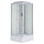 Душевая кабина Loranto 90x90 см CS-990ETM/W-90, хром/матовое - фото 