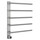 Полотенцесушитель электрический Wonzon & Woghand Nürnberg П5 520x627 мм WW-AL345-BR, никель - фото 