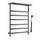 Полотенцесушитель электрический Wonzon & Woghand Essen с полкой П7 548x774,5 мм WW-A403-GM, темный графит - фото 