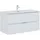Тумба подвесная с раковиной Aquanet Алвита New 100 см 00277518, белый матовый - фото 