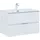 Тумба подвесная с раковиной Aquanet Алвита New 80 см 00277514, белый матовый - фото 