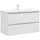 Тумба подвесная с раковиной Aquanet Эмбер 105 см 00330469, белый матовый - фото 