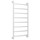 Полотенцесушитель водяной Сунержа Галант+ П8 500x1060 мм 30-0200-1050, белый матовый - фото 