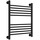 Полотенцесушитель водяной Сунержа Богема+ П10 500x660 мм (прямая перемычка) 31-0220-6050, чёрный матовый - фото 