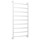 Полотенцесушитель водяной Сунержа Галант+ П9 600x1260 мм 30-0200-1260, белый матовый - фото 