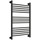 Полотенцесушитель водяной Сунержа Флюид+  П14 500x860 мм 31-0222-8050, чёрный матовый - фото 