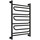 Полотенцесушитель водяной Сунержа Элегия+ П11 600x860 мм 31-0205-8060, чёрный матовый - фото 