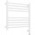 Полотенцесушитель электрический Сунержа Богема 3.1 П9 500x620 мм (прямая перемычка) 30-6005-5050 R, белый матовый - фото 