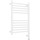 Полотенцесушитель электрический Сунержа Богема 3.1 П11 400x720 мм (прямая перемычка) 30-6005-6040 R, белый матовый - фото 