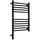 Полотенцесушитель электрический Сунержа Богема 3.1 П11 400x720 мм (выгнутая перемычка) 31-6002-6040 L, чёрный матовый - фото 
