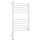 Полотенцесушитель электрический Сунержа Богема 3.1 П11 400x720 мм (выгнутая перемычка) 30-6002-6040 L, белый матовый - фото 
