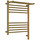Полотенцесушитель электрический Сунержа Богема 3.1 с полкой П10 500x720 мм 051-6007-6050 R, состаренная латунь - фото 