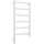 Полотенцесушитель электрический Сунержа Галант 3.1 П6 400x920 мм 30-6000-8040 L, белый матовый - фото 