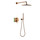 Душевая система для душа Timo Saona SX-2369/19SM (со скрытой частью) розовое золото - фото 