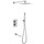 Душевая система для ванны с термостатом Abber Daheim AF8250SP (со скрытой частью) сатин - фото 