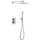 Душевая система для душа с термостатом Abber Daheim AF8251SP (со скрытой частью) сатин - фото 