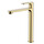 Смеситель для раковины высокий Aquatek Альфа AQ1904BG, золото шлифованное - фото 