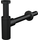 Сифон для умывальника AlcaPlast A400BLACK DESIGN DN32 - фото 