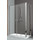 Душевое ограждение Radaway EOS II DWD+S1 120х100 см L/R, хром/прозрачное - фото 
