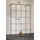Душевая перегородка Radaway Modo New Black I Factory 120x200 см черный/прозрачное - фото, картинка Душевая перегородка Radaway Modo New Black I Factory 120x200 см черный/прозрачное - фото